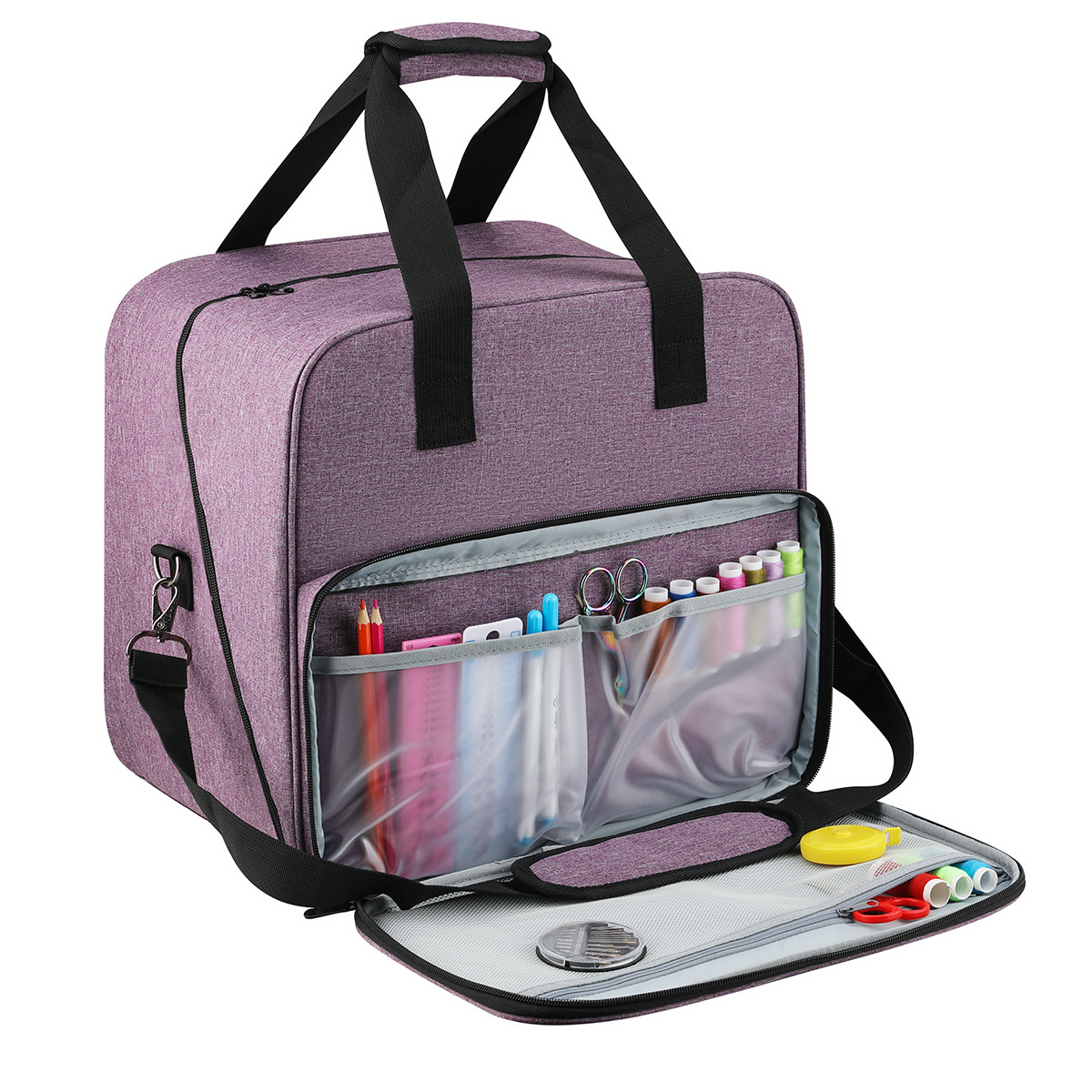 Travel Accessories Organizer Bag - Große Nähmaschine Tasche Grau Farbe Lagerung