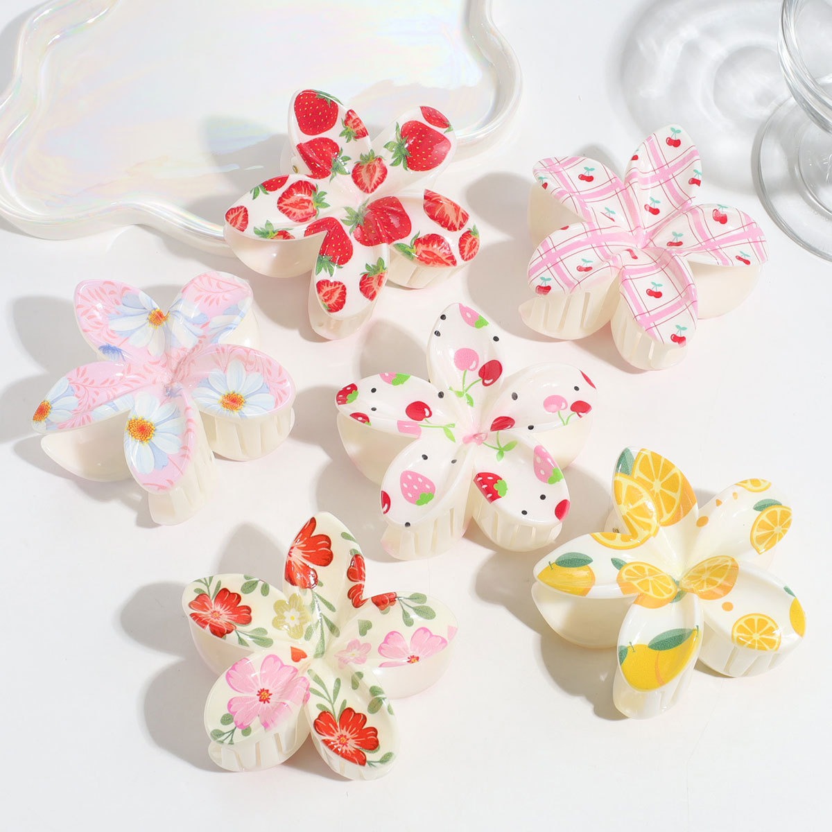 Travel Accessories Aesthetic - 3 stücke Nette Mode Bunte Obst