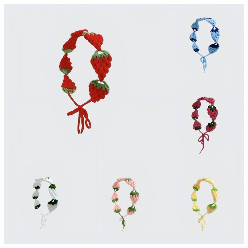 Travel Accessories Aesthetic - Süßes, ausgehöhltes Häkel-Stirnband für Frauen, altersreduzierendes,